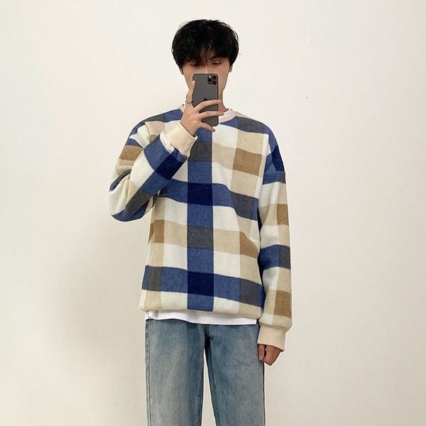 2021 style plaid hoodie men's fashion hit color casual o-neck sweatshirt men streetwear hip-hop pullover hoodies mens z3zc, Black
2021 style plaid hoodie men's fashion hit color casual o-neck sweatshirt men streetwear hip-hop pullover hoodies mens z3zc, Black