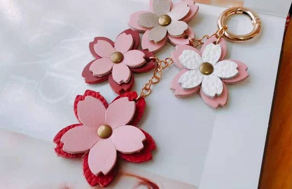handmade leather ladies bag parts bags pendant, cherry blossom car keychain, romantic jewelry for girls, Black
handmade leather ladies bag parts bags pendant, cherry blossom car keychain, romantic jewelry for girls, Black