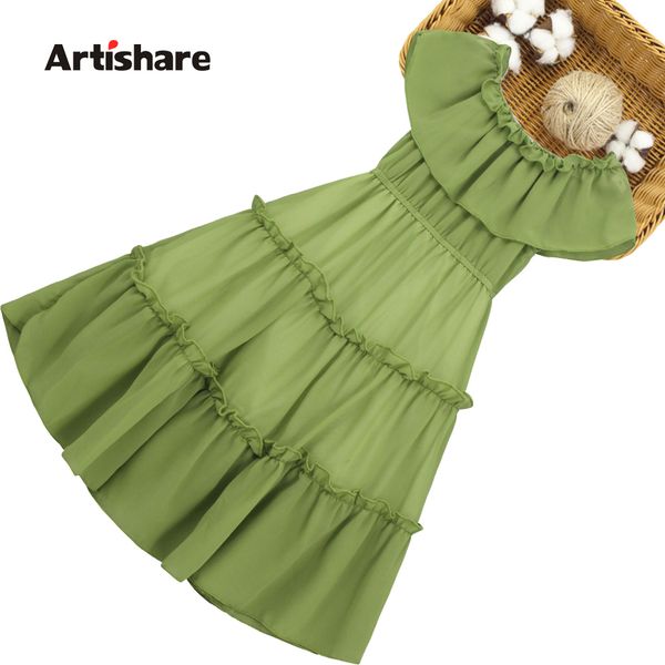 girls dress shoulderless solid color party dress for kids girl summer party dress child ruffles clothes for girls 210303, Red;yellow
girls dress shoulderless solid color party dress for kids girl summer party dress child ruffles clothes for girls 210303, Red;yellow