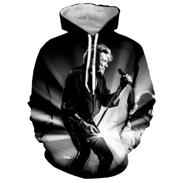 men's hoodies & sweatshirts 3d printed johnny hallyday sweatshirt women/men rock hoodie casual funny outwear clothes harajuku, Black
men's hoodies & sweatshirts 3d printed johnny hallyday sweatshirt women/men rock hoodie casual funny outwear clothes harajuku, Black