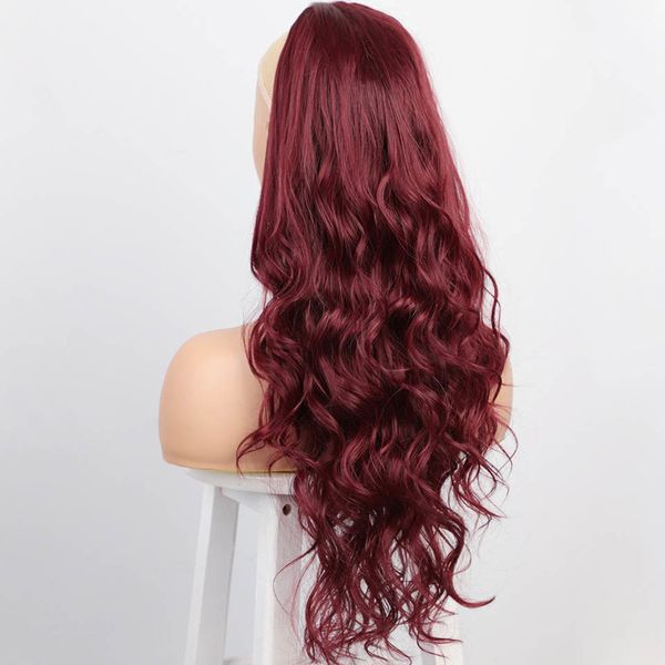 aisi beauty synthetic wrap around ponytail red blonde black hairpiece long body wave ponytail extension for balck white women 220217, Black;brown
aisi beauty synthetic wrap around ponytail red blonde black hairpiece long body wave ponytail extension for balck white women 220217, Black;brown