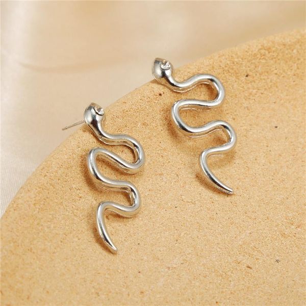 dangle & chandelier trendy vintage snake shape earrings for women silver color drop cute small animal earring jewelry gift
dangle & chandelier trendy vintage snake shape earrings for women silver color drop cute small animal earring jewelry gift