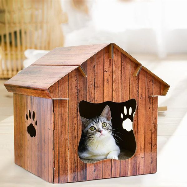 cat beds & furniture unique breathable corrugated house detachable paper resting room scratchers kitten novelty sleeping nest puppy kennel
cat beds & furniture unique breathable corrugated house detachable paper resting room scratchers kitten novelty sleeping nest puppy kennel