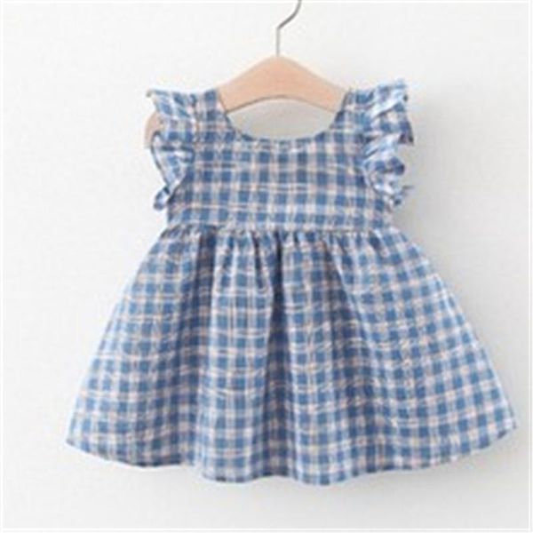 girl's dresses summer infant clothing baby girls a-line dress plaid sleeve u-shaped neck cross cut out casual, Red;yellow
girl's dresses summer infant clothing baby girls a-line dress plaid sleeve u-shaped neck cross cut out casual, Red;yellow