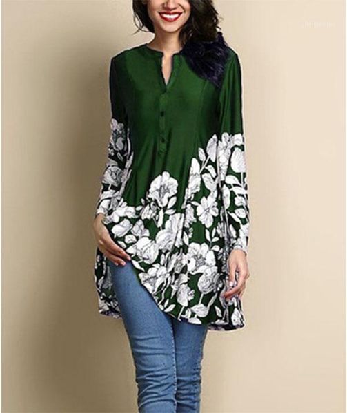 women blouse fashion 2021 female womens shirt ladies floral print classics comfort elegance clothing xxl women's blouses & shirts, White
women blouse fashion 2021 female womens shirt ladies floral print classics comfort elegance clothing xxl women's blouses & shirts, White