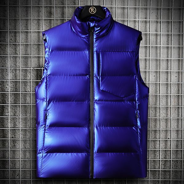 autumn and winter bright face men's coat korean trend sleeveless warm camisole couple down cotton vest, Black;white
autumn and winter bright face men's coat korean trend sleeveless warm camisole couple down cotton vest, Black;white