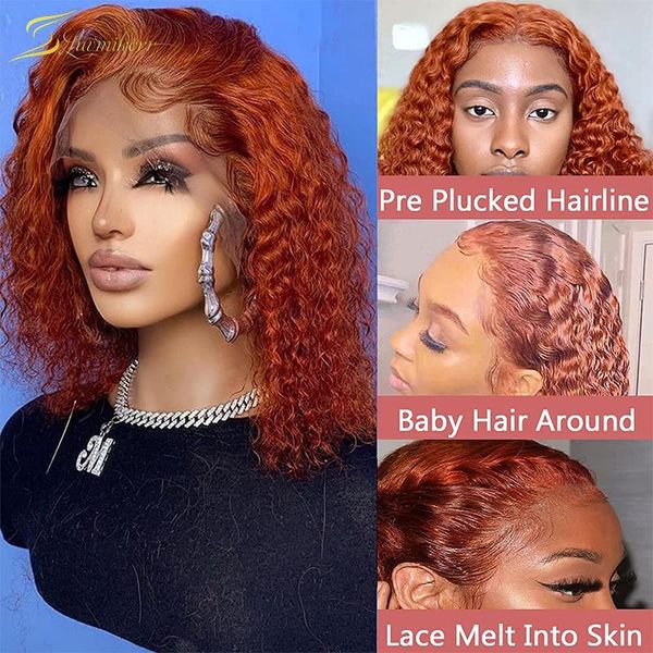 lace wigs ginger curly human hair wig water wave short bob front for women straight orange colored frontal preplucked, Black;brown
lace wigs ginger curly human hair wig water wave short bob front for women straight orange colored frontal preplucked, Black;brown