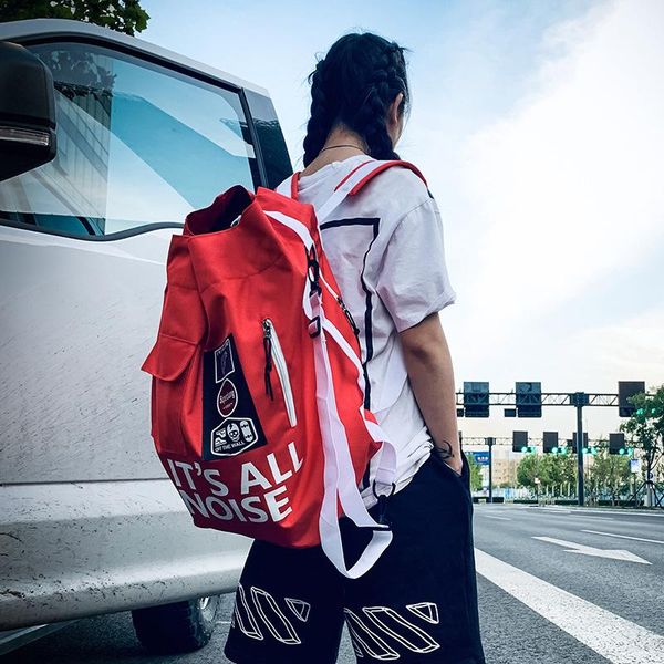 backpack trendy brand original men's schoolbag female korean high school street style student bag travel large capacity
backpack trendy brand original men's schoolbag female korean high school street style student bag travel large capacity