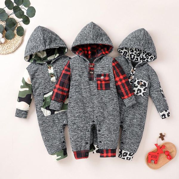 jumpsuits born clothes infant baby boys girls plaid leopard camouflage hoodie romper jumpsuit for borns ropa niña, Blue
jumpsuits born clothes infant baby boys girls plaid leopard camouflage hoodie romper jumpsuit for borns ropa niña, Blue