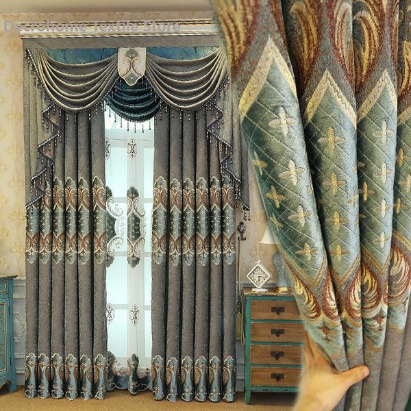 curtain & drapes 2021 european style atmospheric shading living room bedroom finished jacquard embroidered floor
curtain & drapes 2021 european style atmospheric shading living room bedroom finished jacquard embroidered floor