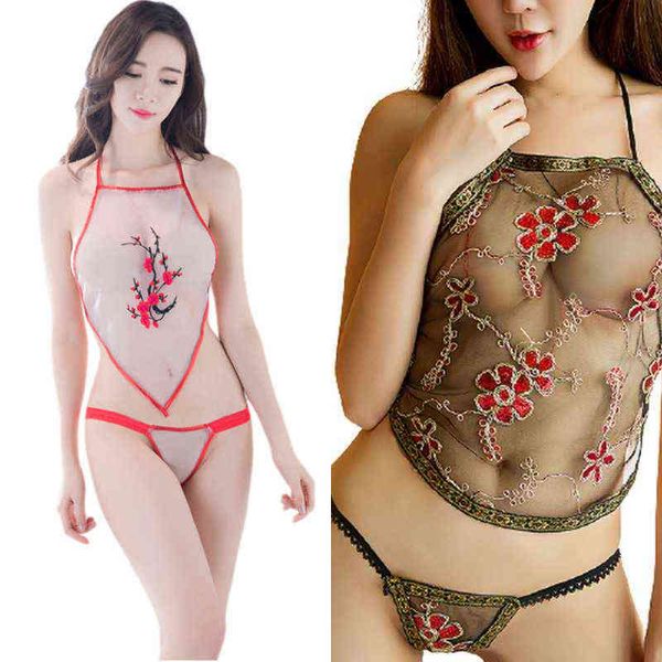 nxy set women' lingerie see through mesh sleepwear lace transparent spring and summer ladies robe bathrobes nightdress sets 1223, Red;black
nxy set women' lingerie see through mesh sleepwear lace transparent spring and summer ladies robe bathrobes nightdress sets 1223, Red;black