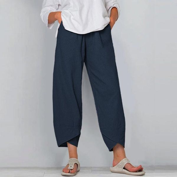 women's pants & capris vintage cotton linen summer trousers casual elastic waist asymmetrical pantalon plus size 4xl, Black;white
women's pants & capris vintage cotton linen summer trousers casual elastic waist asymmetrical pantalon plus size 4xl, Black;white