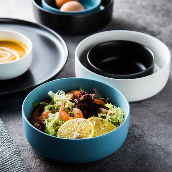 bowls muzity ceramic the nordic style porcelain soup bowl 4.5/6 inch pigmented salad or rice
bowls muzity ceramic the nordic style porcelain soup bowl 4.5/6 inch pigmented salad or rice