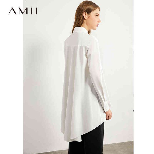 women's knits & tees minimalismo outono causal branco lapela solta camisa feminina s moda single-breasted cinto de manga completa cq3j, White
women's knits & tees minimalismo outono causal branco lapela solta camisa feminina s moda single-breasted cinto de manga completa cq3j, White