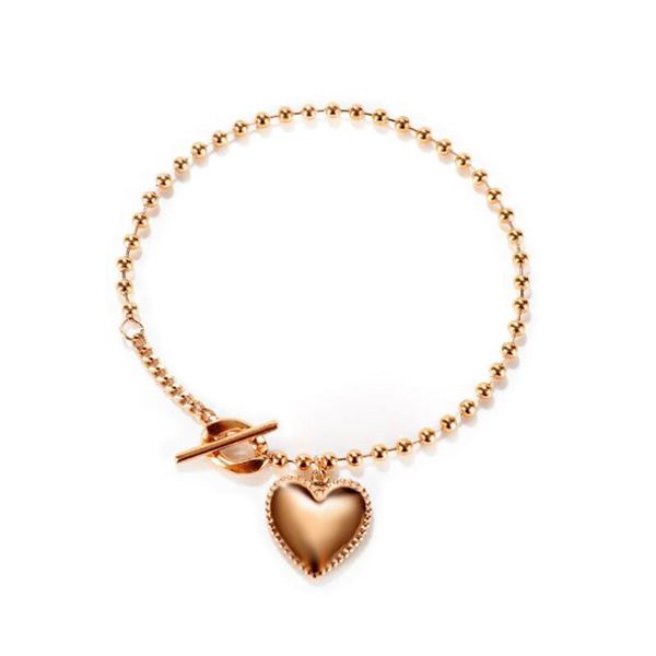 link, chain rose gold love stainless steel link blank heart charms bracelet for women jewelry gift him, Black
link, chain rose gold love stainless steel link blank heart charms bracelet for women jewelry gift him, Black