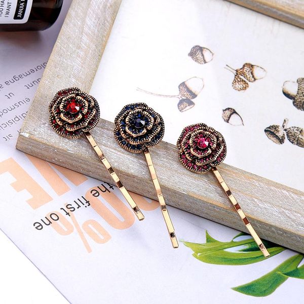 hair clips & barrettes kiss me entry luxury style three-tone crystal flower for women vintage gold color alloy jewelry fashion accessory, Golden;silver
hair clips & barrettes kiss me entry luxury style three-tone crystal flower for women vintage gold color alloy jewelry fashion accessory, Golden;silver