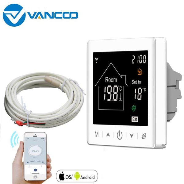 smart home control vancoo wifi thermostat 220v temperature controller remote electric heating room digital thermoregulator warm floor
smart home control vancoo wifi thermostat 220v temperature controller remote electric heating room digital thermoregulator warm floor