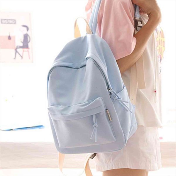 simple fresh design pure color women backpack fashion girls leisure bag school student book teenager travel young
simple fresh design pure color women backpack fashion girls leisure bag school student book teenager travel young