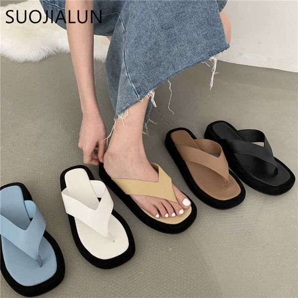 suojialun summer brand women flip flop low heel platform shoes outdoor casual beach slipper slip on open toe sandal shoes 210630, Black
suojialun summer brand women flip flop low heel platform shoes outdoor casual beach slipper slip on open toe sandal shoes 210630, Black