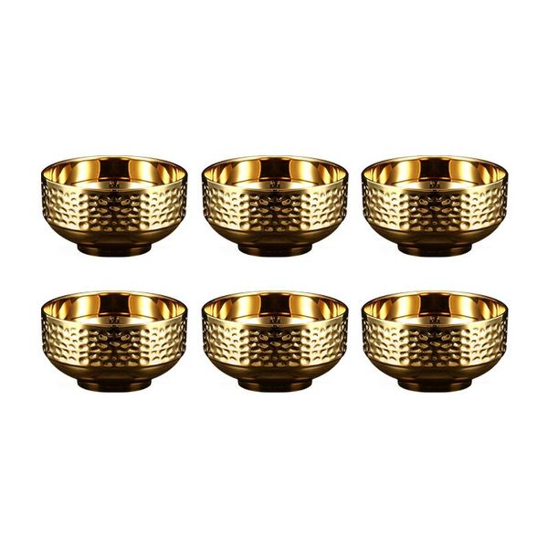 bowls 6pcs rustproof thermal insulation stainless steel bowl dishwasher safe double layer kids home kitchen hammered tableware
bowls 6pcs rustproof thermal insulation stainless steel bowl dishwasher safe double layer kids home kitchen hammered tableware