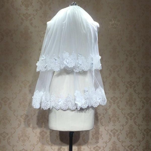 bridal veils real po french style wedding veil with comb waist lenth two layers lace flowers edge white, Black
bridal veils real po french style wedding veil with comb waist lenth two layers lace flowers edge white, Black