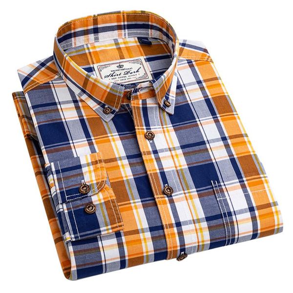 men's casual shirts aoliwen brand men 100% cotton brushed plaid shirt spring trend slightly thicker versatile long sleeve slim fit, White;black
men's casual shirts aoliwen brand men 100% cotton brushed plaid shirt spring trend slightly thicker versatile long sleeve slim fit, White;black