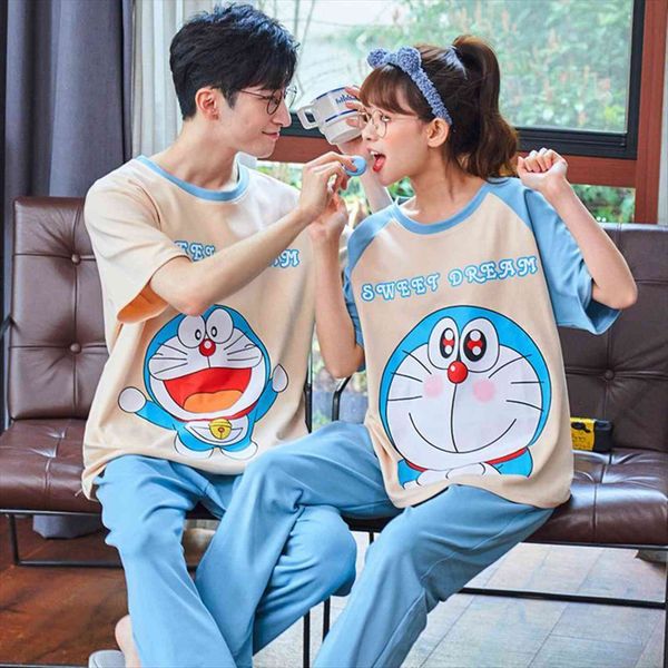 cartoon anime doraemon pajamas set women sleepwear cotton plus size blue patchwork short sleeve kawaii summer homewear female, Black;red
cartoon anime doraemon pajamas set women sleepwear cotton plus size blue patchwork short sleeve kawaii summer homewear female, Black;red