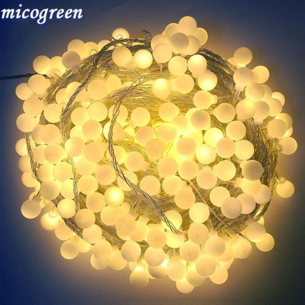 led ball string lights 10/20/30/50/100m fairy garland outdoor waterproof light for home christmas wedding new year decoration
led ball string lights 10/20/30/50/100m fairy garland outdoor waterproof light for home christmas wedding new year decoration