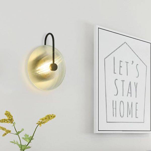 wall lamps nordic post-modern round led lamp bedroom bedside study living room balcony aisle black surface mounted 5w
wall lamps nordic post-modern round led lamp bedroom bedside study living room balcony aisle black surface mounted 5w