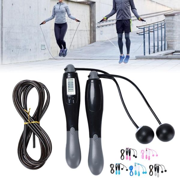 jump ropes cordless electronic skipping rope gym fitness smart with lcd screen counting speed counter
jump ropes cordless electronic skipping rope gym fitness smart with lcd screen counting speed counter