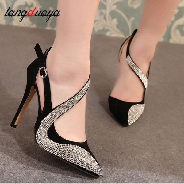 rhinestone pumps women shoes high heels for wedding woman heel pointed sapatos mulher salto alto dress, Black
rhinestone pumps women shoes high heels for wedding woman heel pointed sapatos mulher salto alto dress, Black