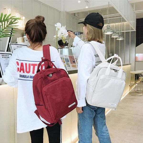 backpack simple korean version of the primary school bag female shoulder travel literary fashion casual computer male
backpack simple korean version of the primary school bag female shoulder travel literary fashion casual computer male