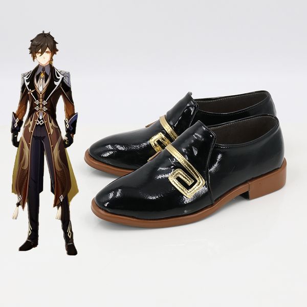 anime japanese game genshin impact cosplay zhong li harujuku man/woman cos large custom size shoes p902, Black
anime japanese game genshin impact cosplay zhong li harujuku man/woman cos large custom size shoes p902, Black