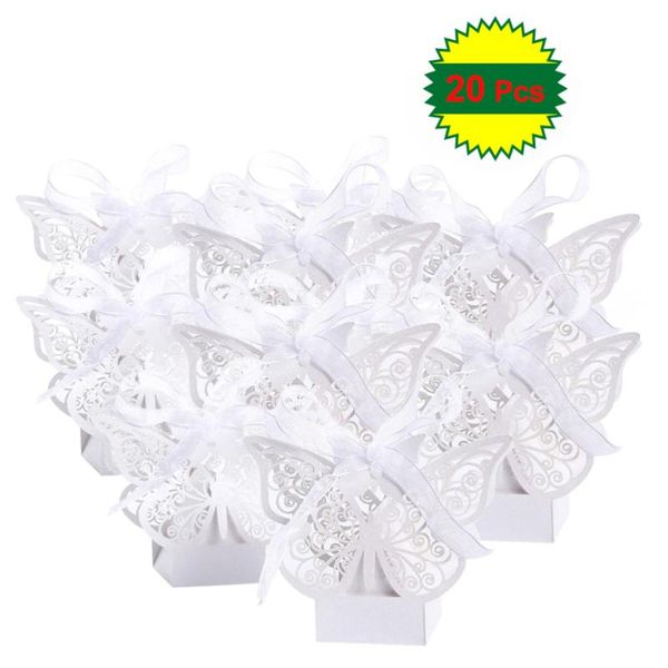 gift wrap 20pcs cut romantic diy candy boxes wedding decoration birthday party favor bridal banquet with ribbons (white)
gift wrap 20pcs cut romantic diy candy boxes wedding decoration birthday party favor bridal banquet with ribbons (white)
