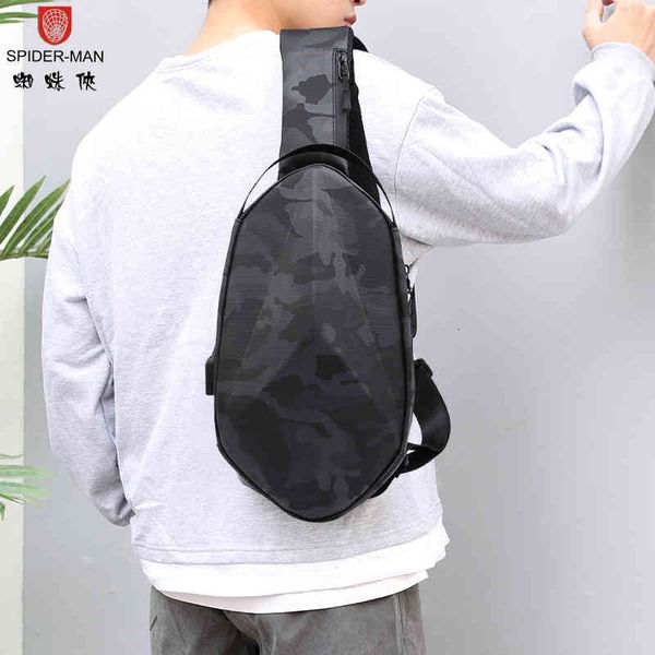 men's korean version single shoulder outdoor leisure chest bag large capacity business waist travel versatile usb rechargeable messenge, Black;red
men's korean version single shoulder outdoor leisure chest bag large capacity business waist travel versatile usb rechargeable messenge, Black;red