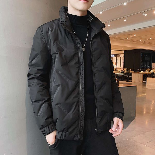 2020 new winter men's stand collar down jacket for young men's solid color slim fit fashion versatile men's jacketwinter, Black
2020 new winter men's stand collar down jacket for young men's solid color slim fit fashion versatile men's jacketwinter, Black