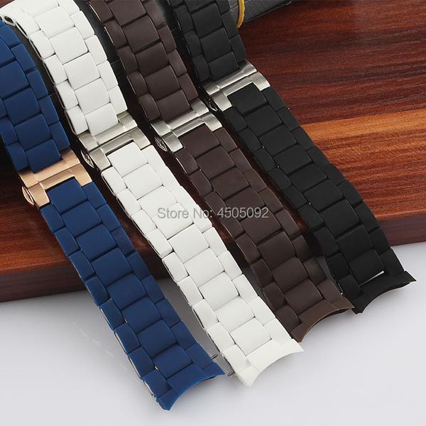 watch bands 20 23mm stainless steel silicone watchband for ar5905 ar5920 ar5858 ar5921 ar506 ar5890 5868 strap butterfly buckle, Black;brown
watch bands 20 23mm stainless steel silicone watchband for ar5905 ar5920 ar5858 ar5921 ar506 ar5890 5868 strap butterfly buckle, Black;brown