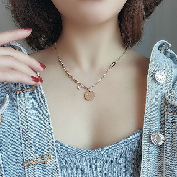 ti-tanium steel necklace japan and south korea new letters women's simple ins net red clavicle chain temperament personality versatile, Silver
ti-tanium steel necklace japan and south korea new letters women's simple ins net red clavicle chain temperament personality versatile, Silver