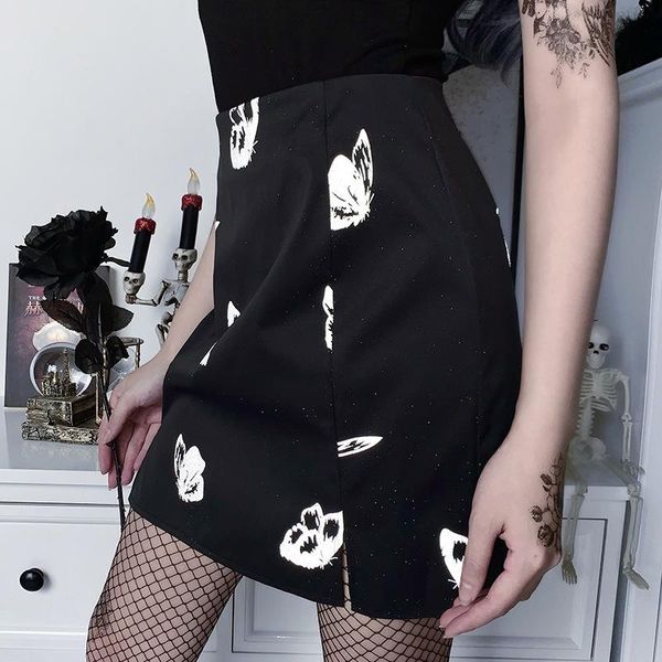 skirts black dark goth women mini 2021 lady reflective butterfly print cool gothic punk hipster high waist back zippers skirt
skirts black dark goth women mini 2021 lady reflective butterfly print cool gothic punk hipster high waist back zippers skirt