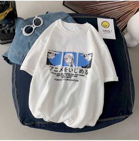 men's short sleeve woman's will see loose korean printing boys'clothes half sleeves anime shirt clothes qgg3, White
men's short sleeve woman's will see loose korean printing boys'clothes half sleeves anime shirt clothes qgg3, White