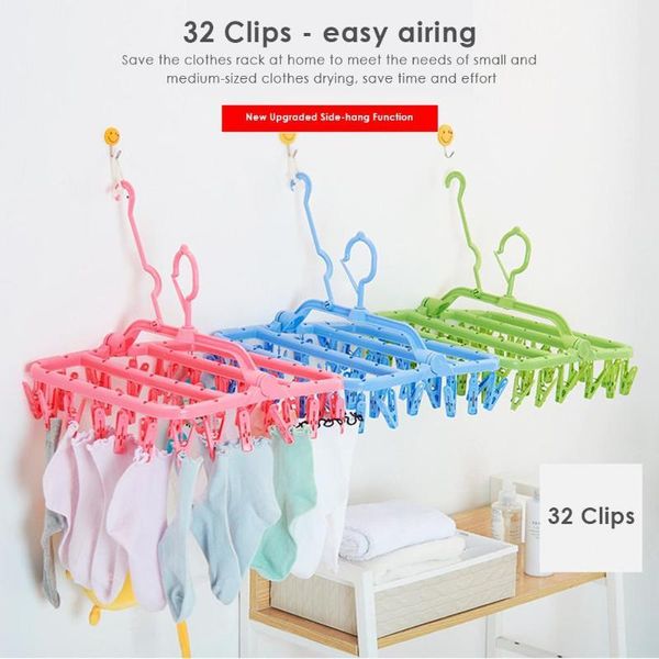 laundry bags 32 clips portable socks cloth hanger rack clothespin multifunctional drying sock holder wardrobe storage hangers
laundry bags 32 clips portable socks cloth hanger rack clothespin multifunctional drying sock holder wardrobe storage hangers