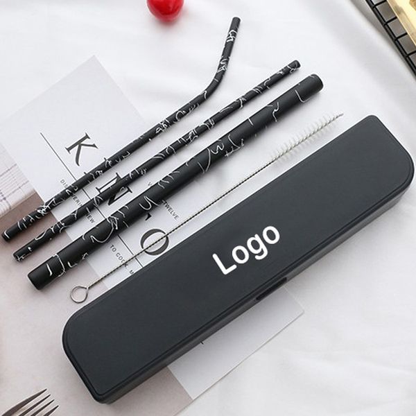 custom logo reusable stainless steel straw set portable straight bent cleaning brush metal straw 5pcs metal straw set
custom logo reusable stainless steel straw set portable straight bent cleaning brush metal straw 5pcs metal straw set
