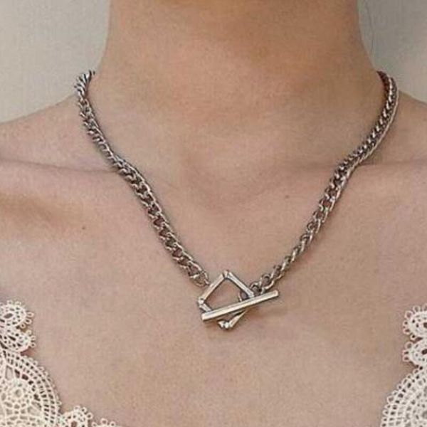 chains personality simple joker thick chain necklace punk geometric party accessories square for women wholesale jewelry, Silver
chains personality simple joker thick chain necklace punk geometric party accessories square for women wholesale jewelry, Silver