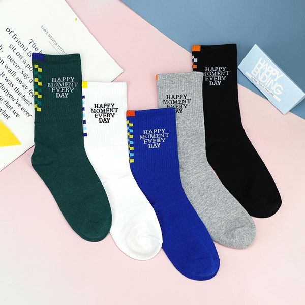 men's socks 5 pairs good quality breathable fashion street hip-hop style cotton cycling and other outdoor sport men, Black
men's socks 5 pairs good quality breathable fashion street hip-hop style cotton cycling and other outdoor sport men, Black