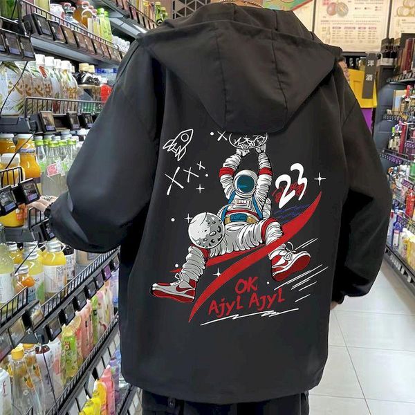 men's hoodies & sweatshirts fonekie hooded jackets men hip-hop fashion trendy spring autumn high street all-match tooling loose coat me, Black
men's hoodies & sweatshirts fonekie hooded jackets men hip-hop fashion trendy spring autumn high street all-match tooling loose coat me, Black