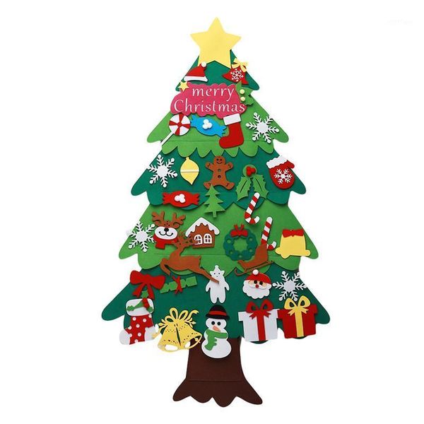 christmas decorations year gifts kids diy felt tree for 2021 year's door wall hanging ornaments
christmas decorations year gifts kids diy felt tree for 2021 year's door wall hanging ornaments