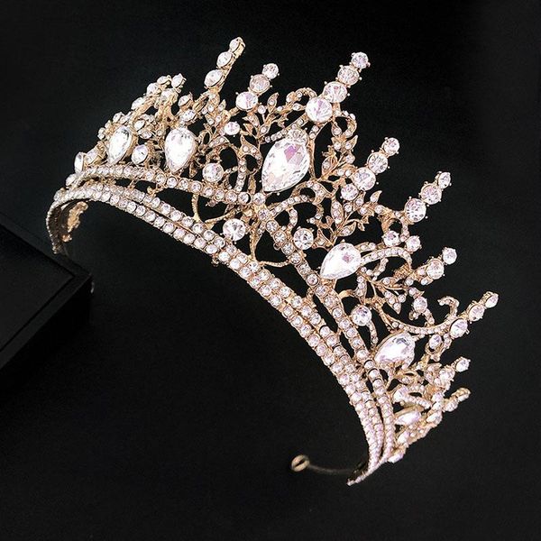 luxury baroque headbands for women gold color crystal tiaras and crowns bride noiva wedding veil decor hair jewelry forseven, Golden;silver 
luxury baroque headbands for women gold color crystal tiaras and crowns bride noiva wedding veil decor hair jewelry forseven, Golden;silver