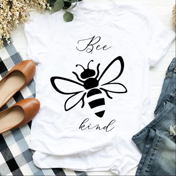 women womens t shirt lady bee printing letter mujer camisetas 90s print clothes tee for female graphic, White
women womens t shirt lady bee printing letter mujer camisetas 90s print clothes tee for female graphic, White