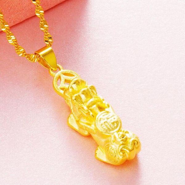 pendant necklaces fashionable money coin pixiu brass plated 24k gold necklace, Silver
pendant necklaces fashionable money coin pixiu brass plated 24k gold necklace, Silver