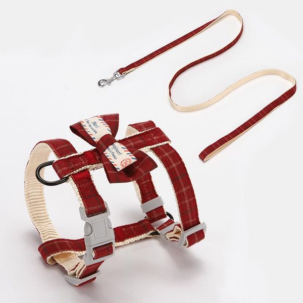 dog cat collar leash set adjustable lovely bowknot puppy harness vest japanese style traction rope for dogs lead pet supplies collars & leas
dog cat collar leash set adjustable lovely bowknot puppy harness vest japanese style traction rope for dogs lead pet supplies collars & leas